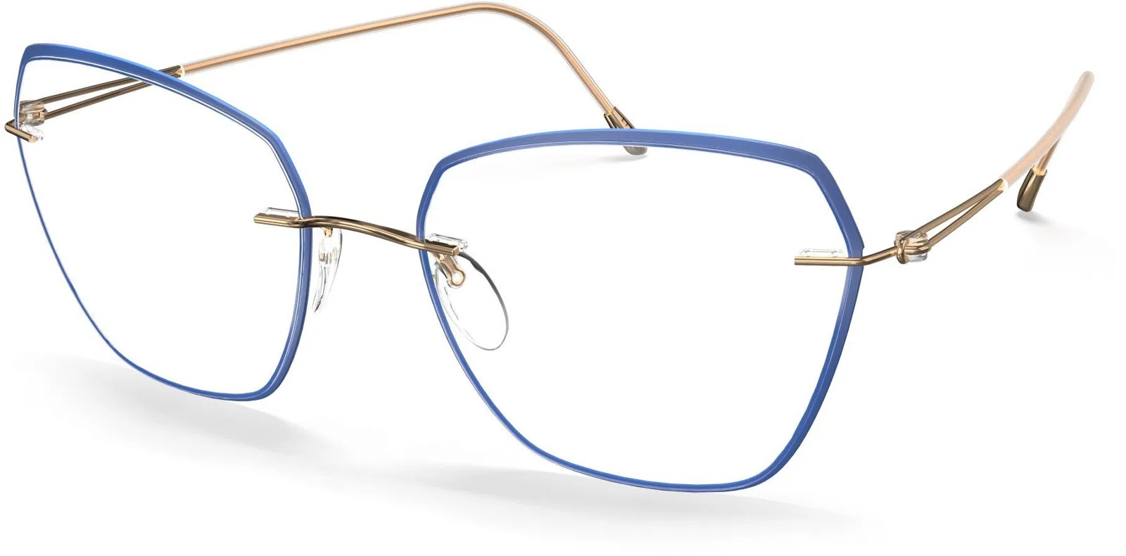 Silhouette Lite Spirit Demo Rimless 5566 Eyeglasses - view 41